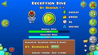 Deception Dive 72% + 57 100% (Extreme Demon) [Read Desc]