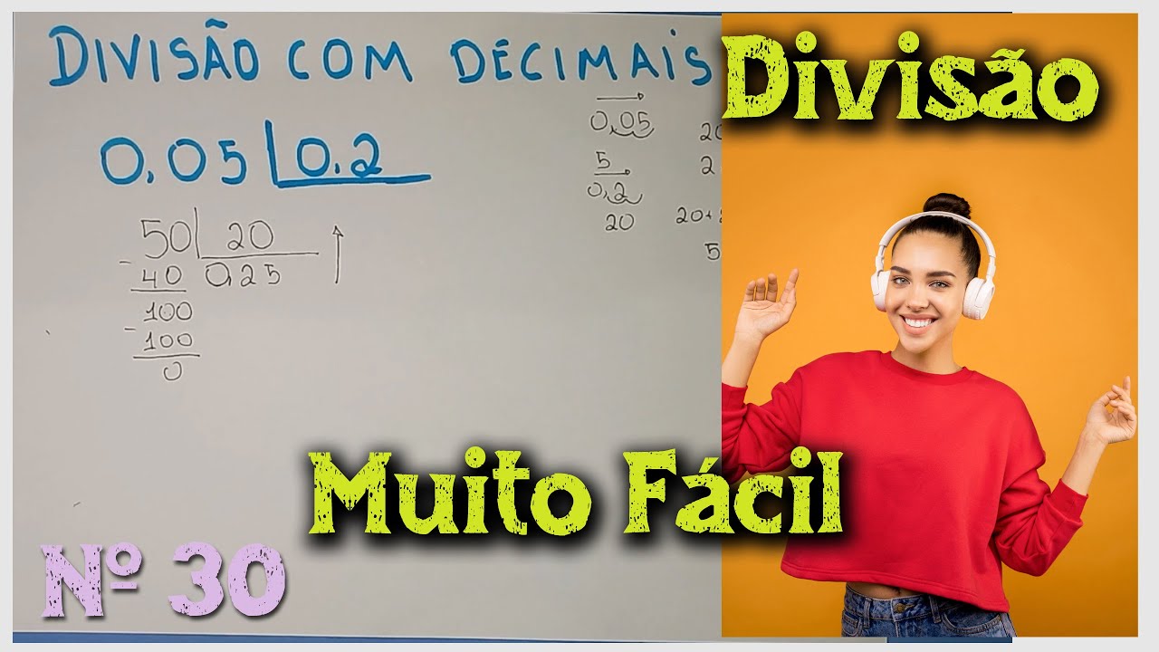 Como Fazer Divisão Com Virgula Na Chave