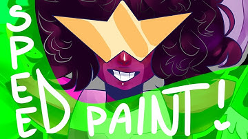 The Crystal Gems [SPEEDPAINT]