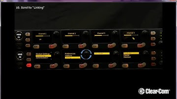 Link HelixNet Main Stations using Front Panel Menu (Instructional)