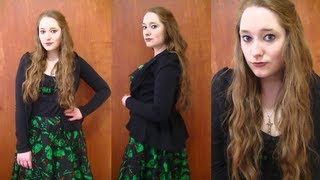 Gothic Frankenstein Hell Bunny Dress Outfit of the Day!