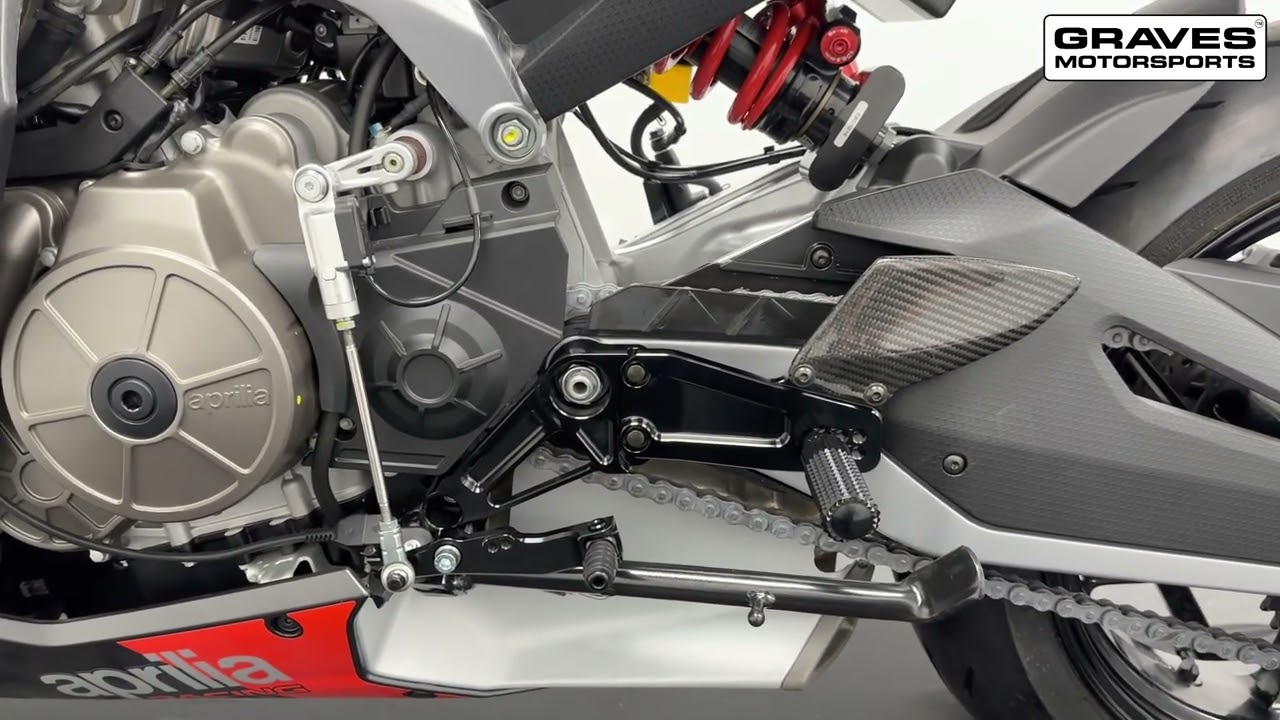 Aprilia RS660 Adjustable Rearsets – EDR Performance