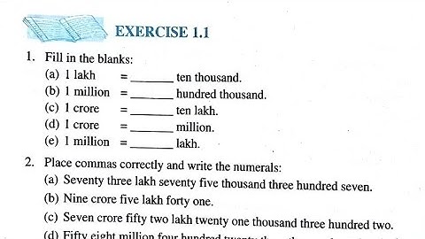 Chapter - 1 knowing our numbers | Ex - 1.1, Q4 | Class - 6th | Maths