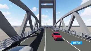 Final feasibility study report on the new Demerara Harbor Bridge river crossing.