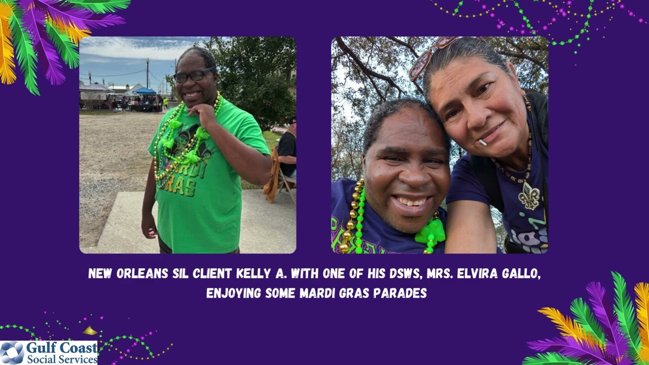 🎭🎉 Celebrating Mardi Gras with Gulf Coast Social Services | Parades, Dance & Community Spirit! 🎭🎶