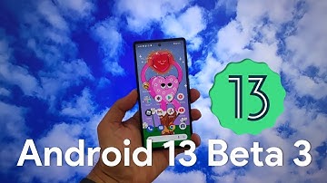 Android 13 Beta 3 - Holier Than Thou