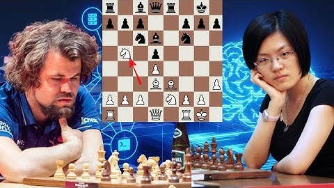 Perfect chess game 55 | Magnus Carlsen vs Hou Yifan  20