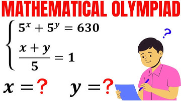Olympiad Mathematics | Learn how to solve the system for X and Y quickly | Math Olympiad Training