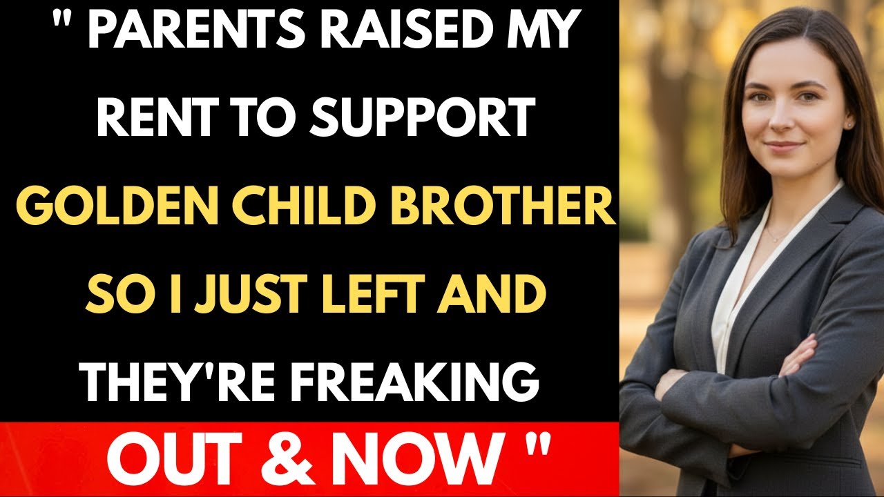 Parents Raised My Rent to Support Golden Child Brother So I Just Left And They're...