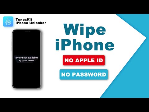 How to Wipe iPhone without Apple ID Password