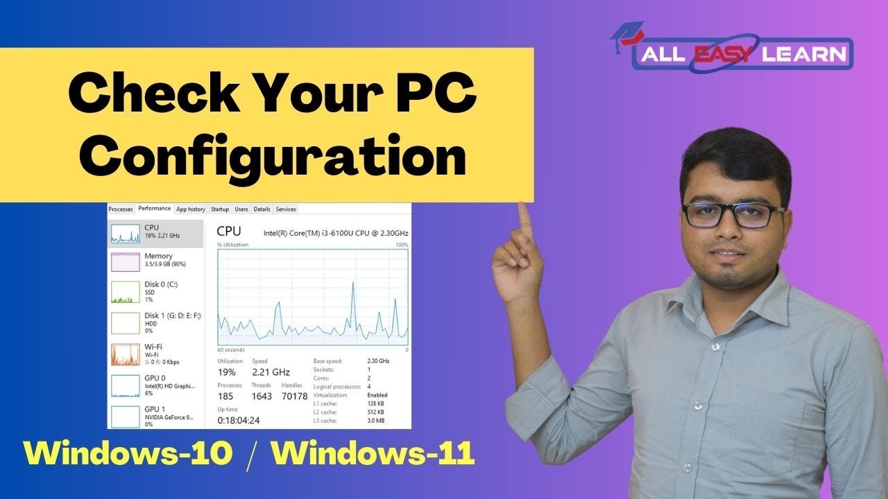 How to Check Your PC Configuration | PC কনফিগারেশন কিভাবে চেক করবেন ...