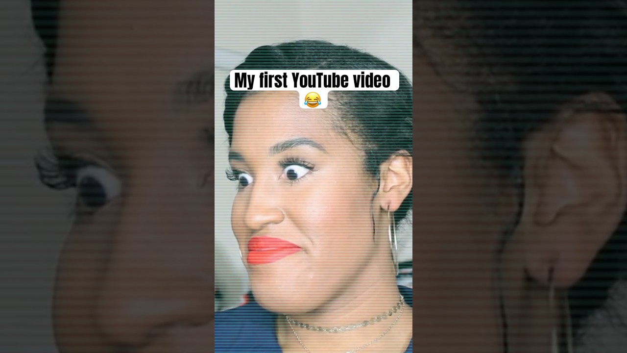 This was from my first YouTube video 😂 