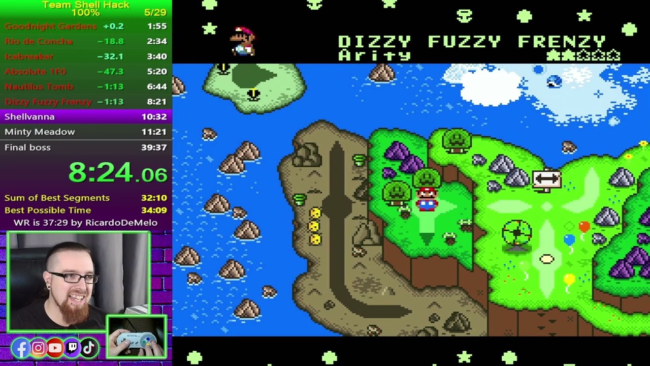 Team Shell 100% Speedrun - 