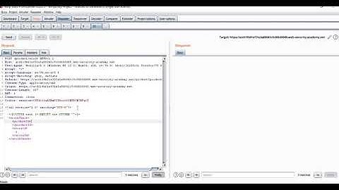 Blind XXE with out of band interaction via XML parameter entities