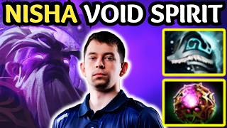 🔥 Nisha VOID SPIRIT GOD — Resonant Pulse & Aether Remnant Delete Every Core! 🔥 Dota 2 Mid screenshot 4