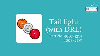 Taillamp Max with DRL (4007 & 4008) #supermnauto Taillamp Max with DRL (4007 & 4008) #supermnauto