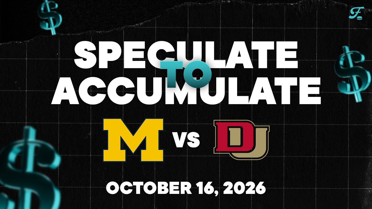 💰Wolverine Puck Line (-1.5) in Denver💰 | October 16, 2026 | Speculate to Accumulate