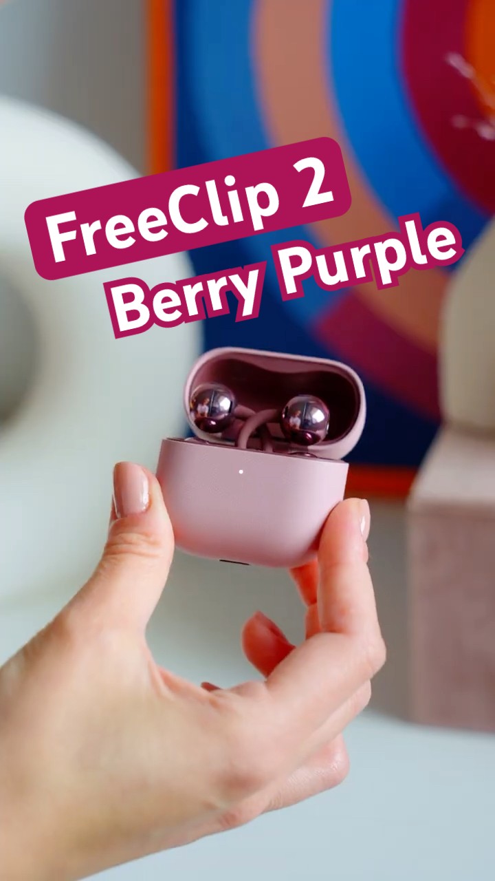Huawei FreeClip 2 Berry Purple Unboxing | #huaweifreeclip2