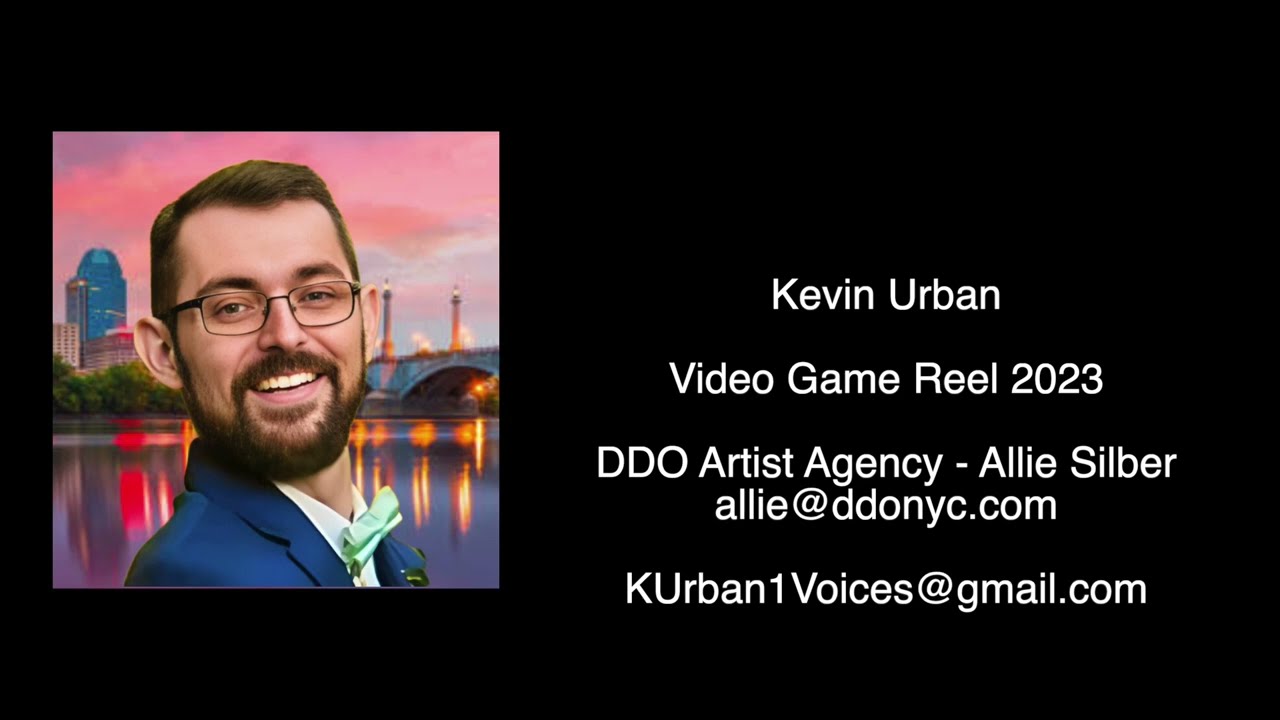 Kevin Urban Voice Acting Reel 2023