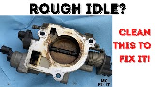 Rough Idle? Clean your Throttle Body & Idle Air Control - Dodge Caravan / Chrysler Town And Country