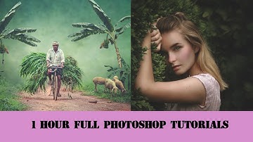*NEW* 1 HOUR OF FULL PHOTOSHOP TUTORIALS ** | PHOTOSHOP MANIPULATION TUTORIALS**