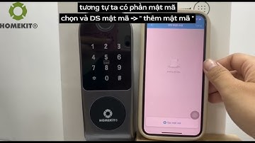 HomeKit - Cách cài đặt người dùng của khoá AB-18N app TTLock