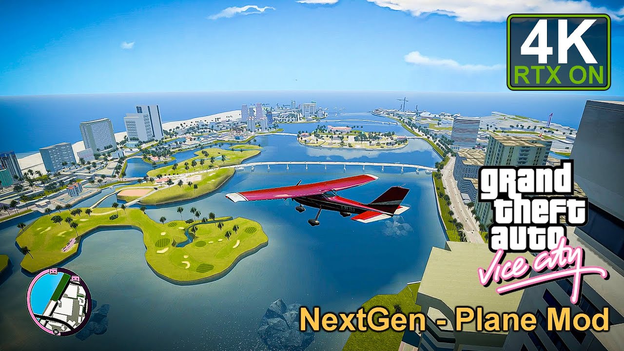 2025 GTA VICE CITY PLANE TEST MOD AND FREE ROAM NEXTGEN INCREDIBLE 