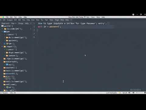 How to Create an Input For Password Entry Python Tkinter : Fsiblog ...