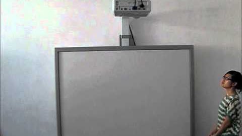 Interactive Whiteboard - Electric Wall Mount ( Height Adjustable )