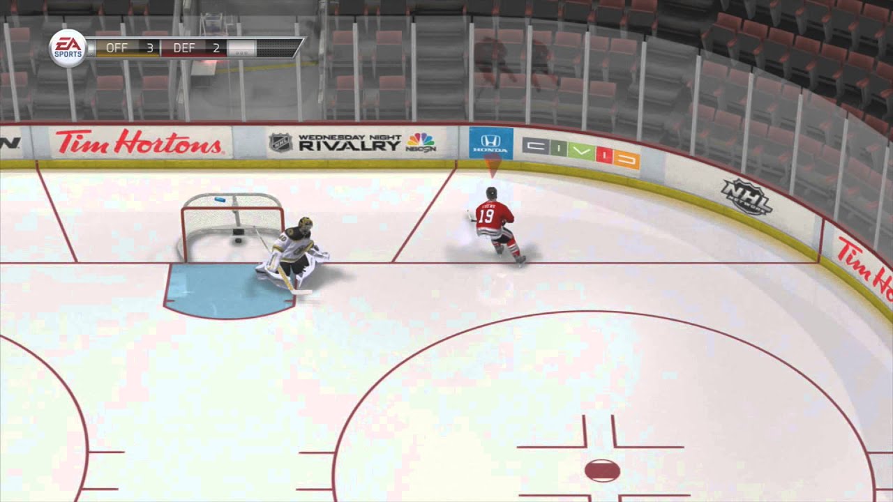 NHL 14 First Glitch Goal