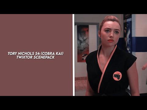 tory nichols s4 (cobra kai) twixtor scenepack - YouTube