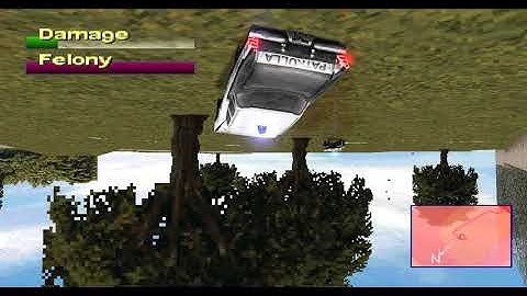 Driver 2 - unlock secret car, but its upside down (code by Comando52Colton).