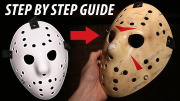 How to Make a Part 3 Friday the 13th Mask