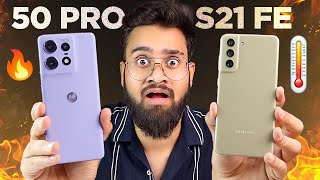 Moto Edge 50 Pro vs Samsung S21 FE SD888 *Full Comparison* ⚡ Best Phone Under 30K? 😱