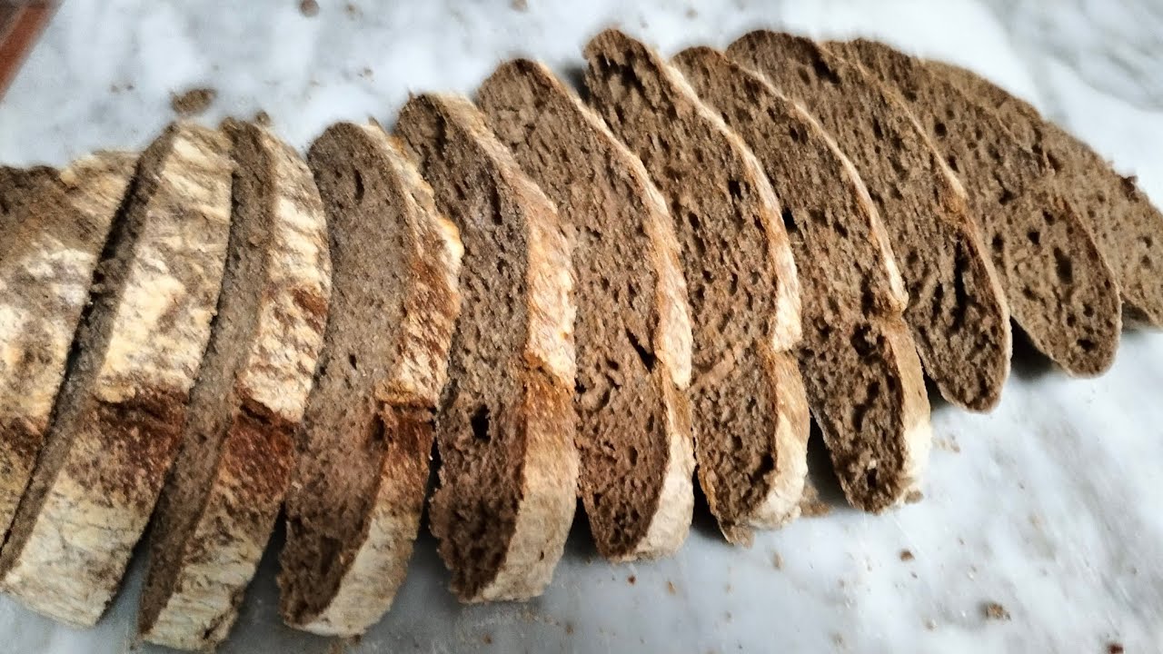 Pan integral con masa madre 