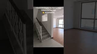 4-Bedroom Duplexes for Rent at Kitisuru, Kirawa Road at Ksh 95,000 per month 🤙 +254722938972 #Rental
