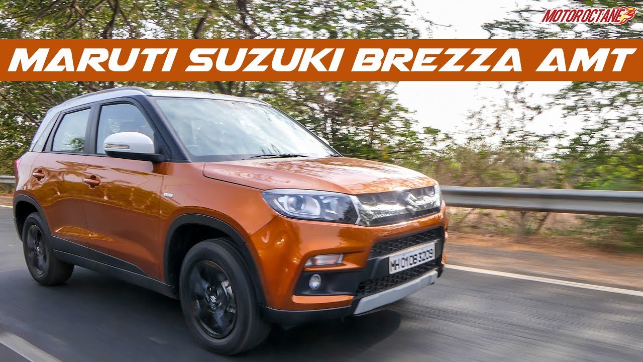 2018 Maruti Vitara Brezza AMT Review in Hindi | MotorOctane