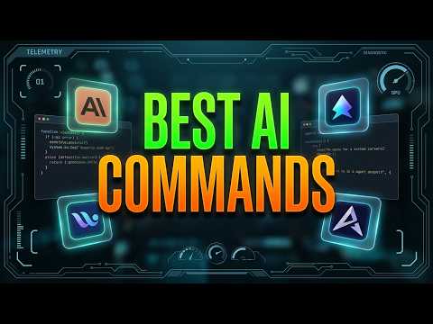 You're Using 10% of Your AI Coding Tool — 40 Commands That Change That