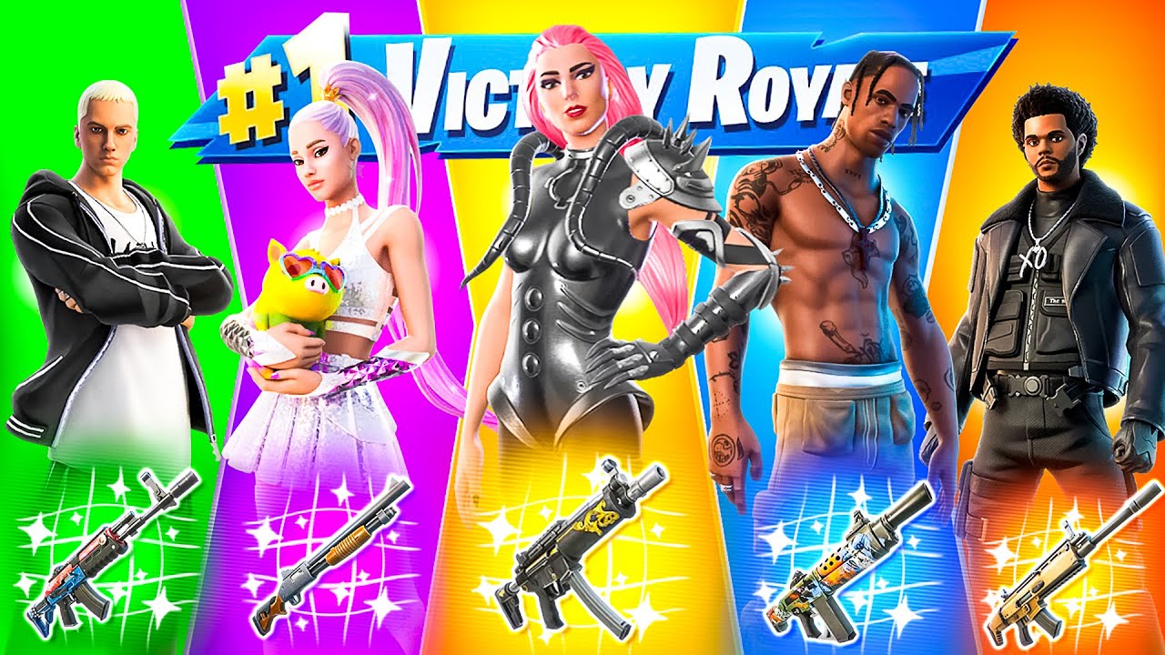 Ο *ΤΥΧΑΙΟΣ* Τραγουδιστής Challenge Στο Fortnite!