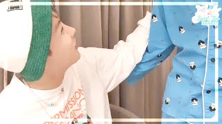Jin Gatecrashing J-Hopes Vlive