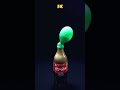 Popping A Balloon Experiment With Coke Mentos Shorts 