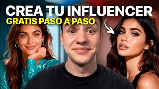 Cómo Crear Una Influencer GRATIS con IA Para GANAR DINERO Paso a Paso