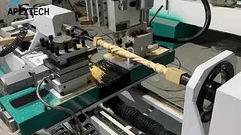 1530 ATC CNC Wood Lathe with Automatic Tool Changer Machine