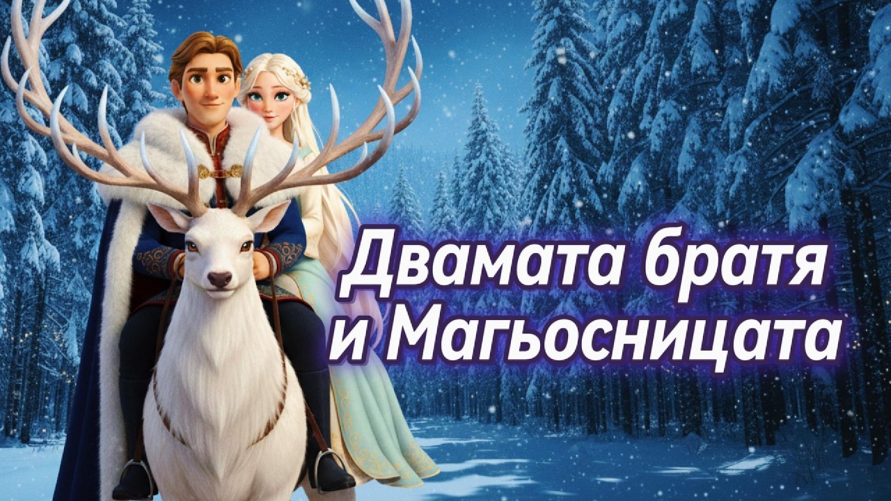 Двамата братя и магьосницата- приказки бг аудио, приказки на български език за деца, детски приказки