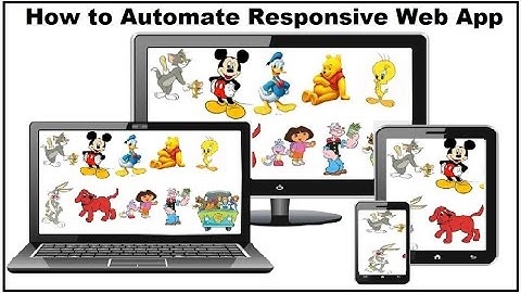 How to successfully automate responsive web applications with Selenium WebDriver