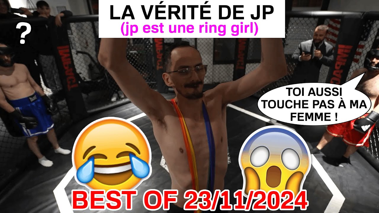 JP LA RING GIRL DU COMBAT COUDOUX VS 3 CHEVEUX 😂 IL MONTRE UNE VÉRITÉ 😱 // Best of du 23/11/2024