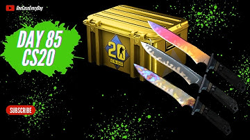 Opening one CS2 case every day until I get a Gold DAY 85