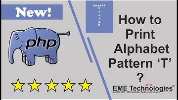 How to Print Alphabet letter 