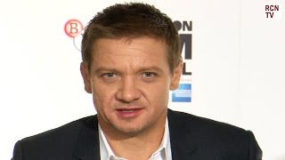 Jeremy Renner Interview Arrival Premiere