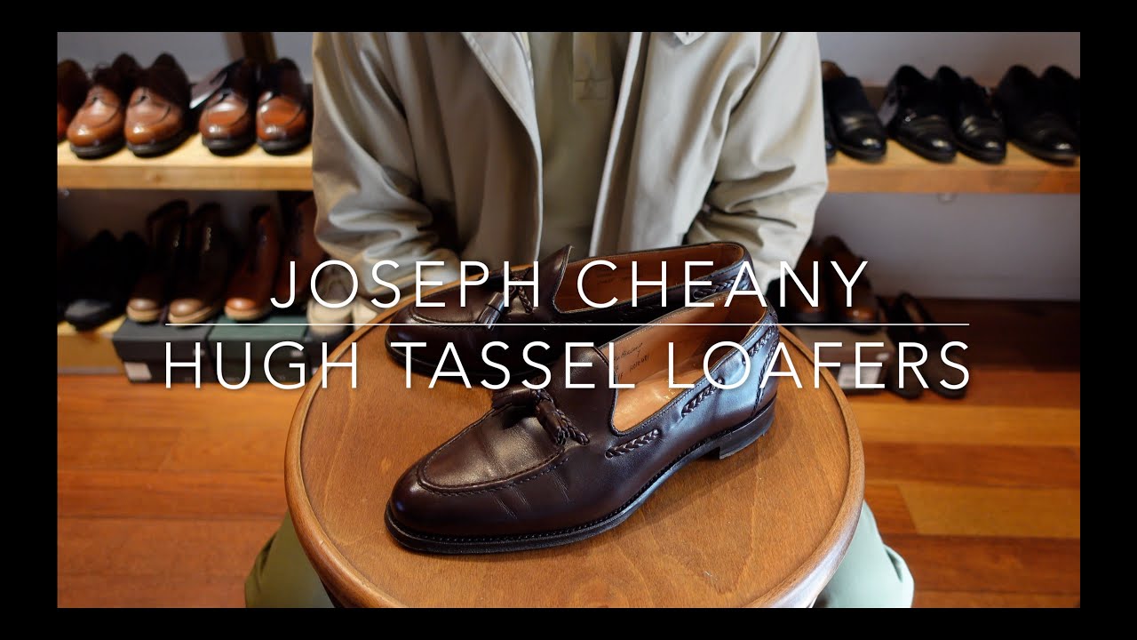 Joseph Cheaney HUGH Tassel Loafers, Dark Brown, Union Works Joseph Cheaney HUGH Tassel Loafers, Dark Brown, Union Works
